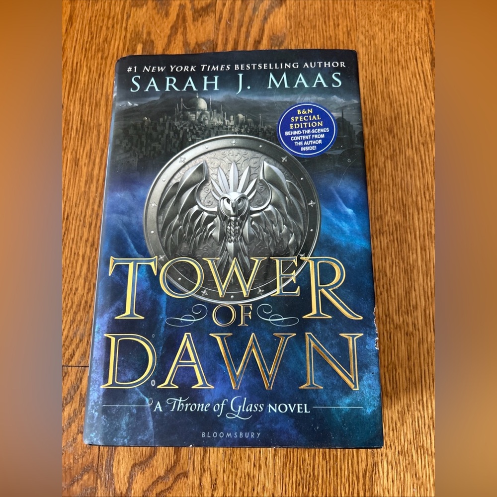 Tower of Dawn B&N special edition by Sarah J. Maas Original Cover Behind Scenes